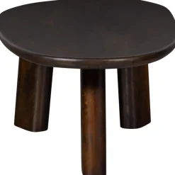 WOOOD Roundly Salontafel - Mangohout - Walnoot - 40x110x60