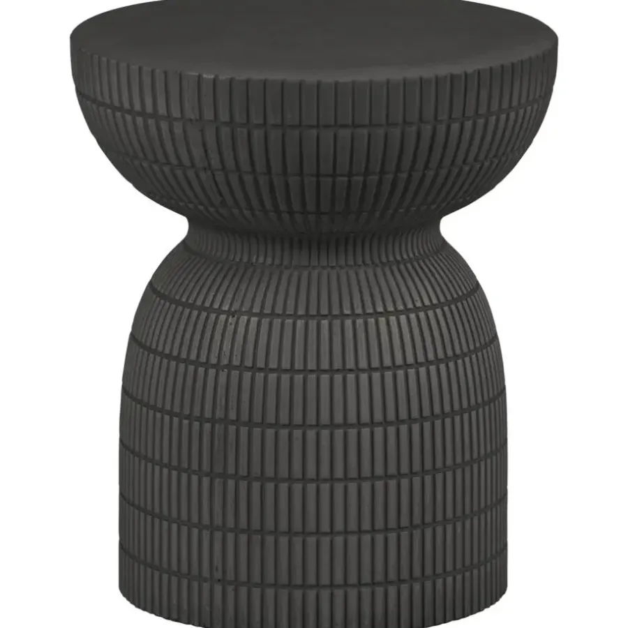 WOOOD Samson Bijzettafel - Fiber Clay - Coffee - 44x37x37