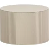 Bijzettafels-WOOOD Sanne Bijzettafel - MDF - Antique Beige - 40x60x60
