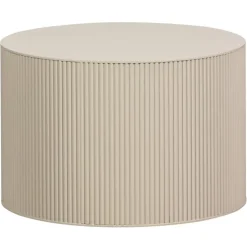 Bijzettafels-WOOOD Sanne Bijzettafel - MDF - Antique Beige - 40x60x60