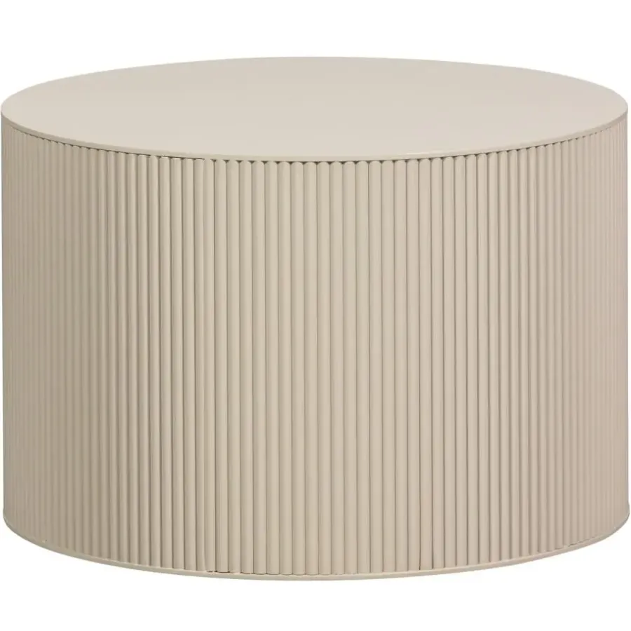Bijzettafels-WOOOD Sanne Bijzettafel - MDF - Antique Beige - 40x60x60