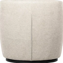 Fauteuils-WOOOD Serra Draaifauteuil - Polyester - Off White - 68x70x77