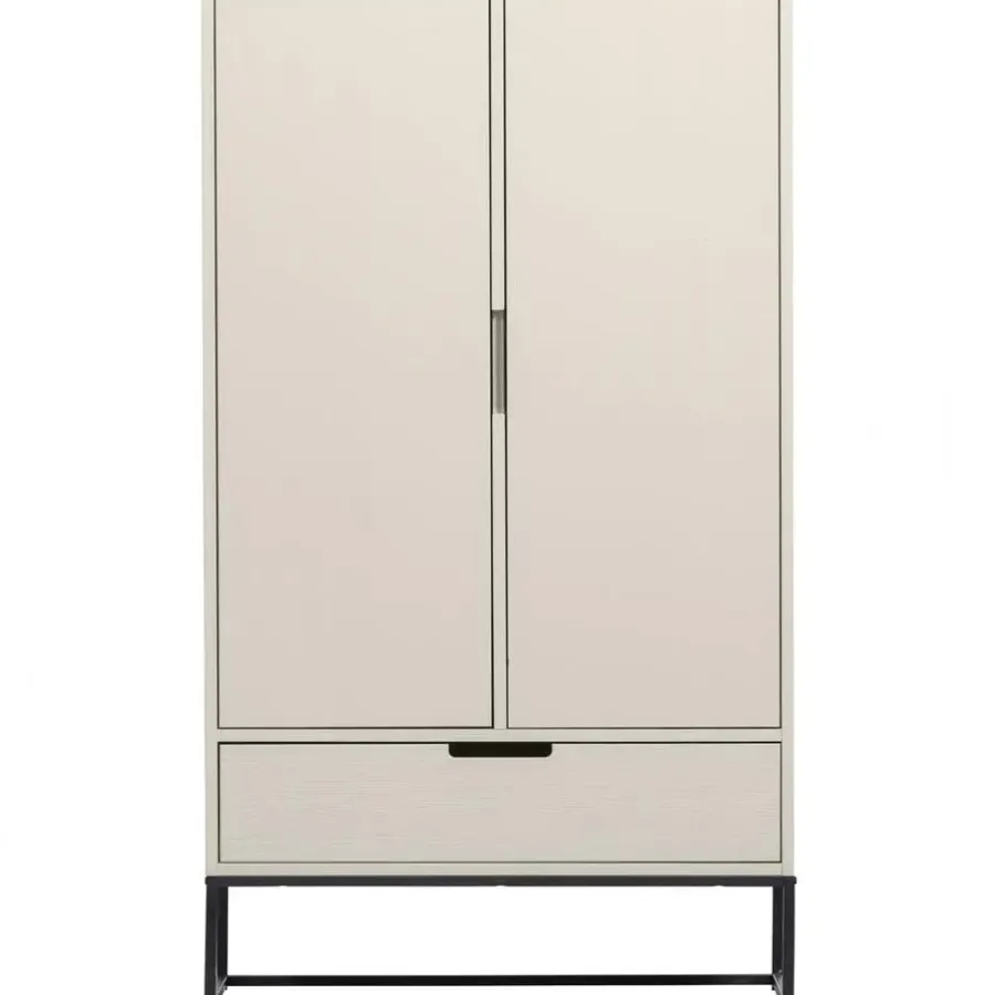 WOOOD Silas 2-Deurs Kast - Grenen - Dust - 149x85x36
