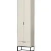 WOOOD Silas Hoge Kast - Grenen - Dust - 210x60x36