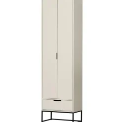 WOOOD Silas Hoge Kast - Grenen - Dust - 210x60x36