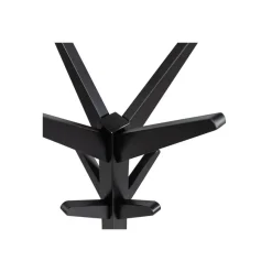 WOOOD Studio Staande Kapstok - Berken - Zwart - 178x45x45