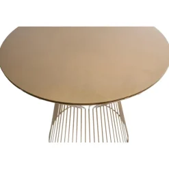 WOOOD Suus Bijzettafel - Metaal - Goud - 46xØ35