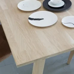 Tafelpoten-WOOOD Tablo A poot - Eiken - Transparant - Set van 2
