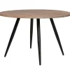 WOOOD Tablo Rond Tafelblad Incl. 2-Standen Poot Conisch - 74,4x120x120