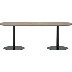WOOOD Tablo Ronde Poot - Metaal - Zwart - 73x64x64