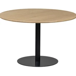 WOOOD Tablo Ronde Poot - Metaal - Zwart - 73x64x64