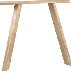 Tafelpoten-WOOOD Tablo 3-Standen Poot Vierkant Kd - Eiken - set van 2 - 79x72x10