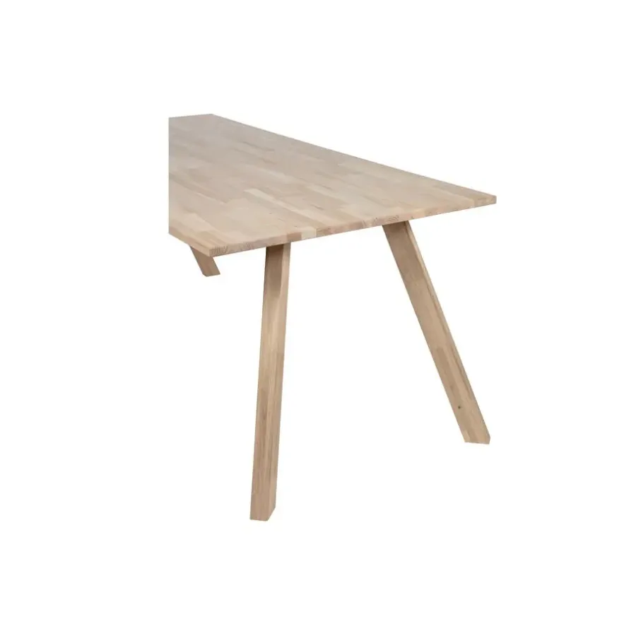 Tafelpoten-WOOOD Tablo 3-Standen Poot Vierkant Kd - Eiken - set van 2 - 79x72x10