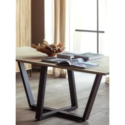 WOOOD Tablo Tafelblad - Eiken - 220x2,4x90