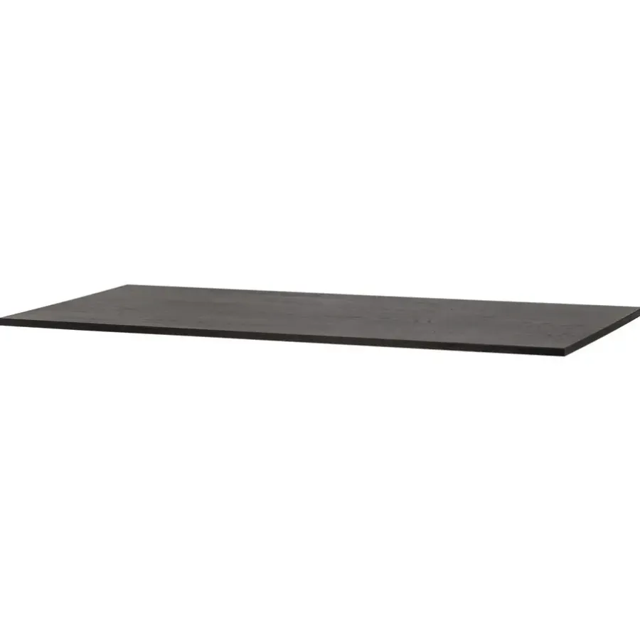 WOOOD Tablo Tafelblad - Eiken - Blacknight - 3x220x90