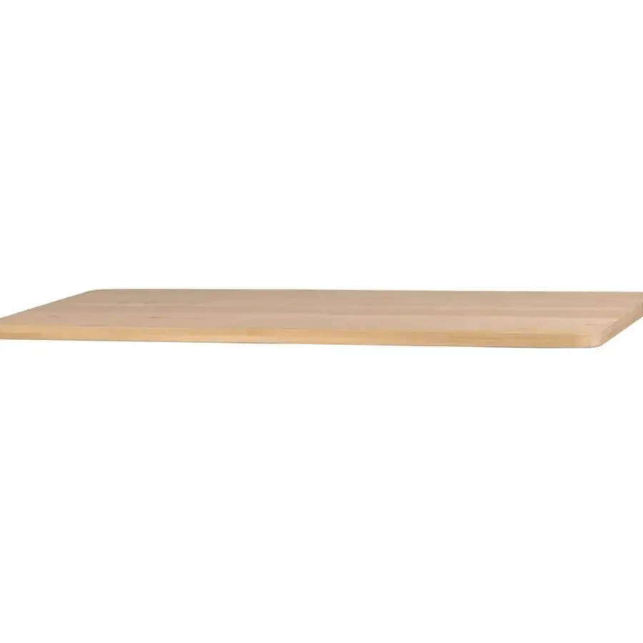 Tafelbladen-WOOOD Tablo Tafelblad Curved - Eiken - Naturel - 5x199x88