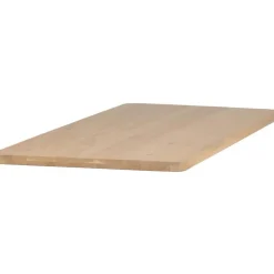 Tafelbladen-WOOOD Tablo Tafelblad Curved - Eiken - Naturel - 5x199x88