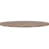 Tafelbladen-WOOOD Tablo Tafelblad Rond - Eiken - Grijze Olie - 2,4x120x120