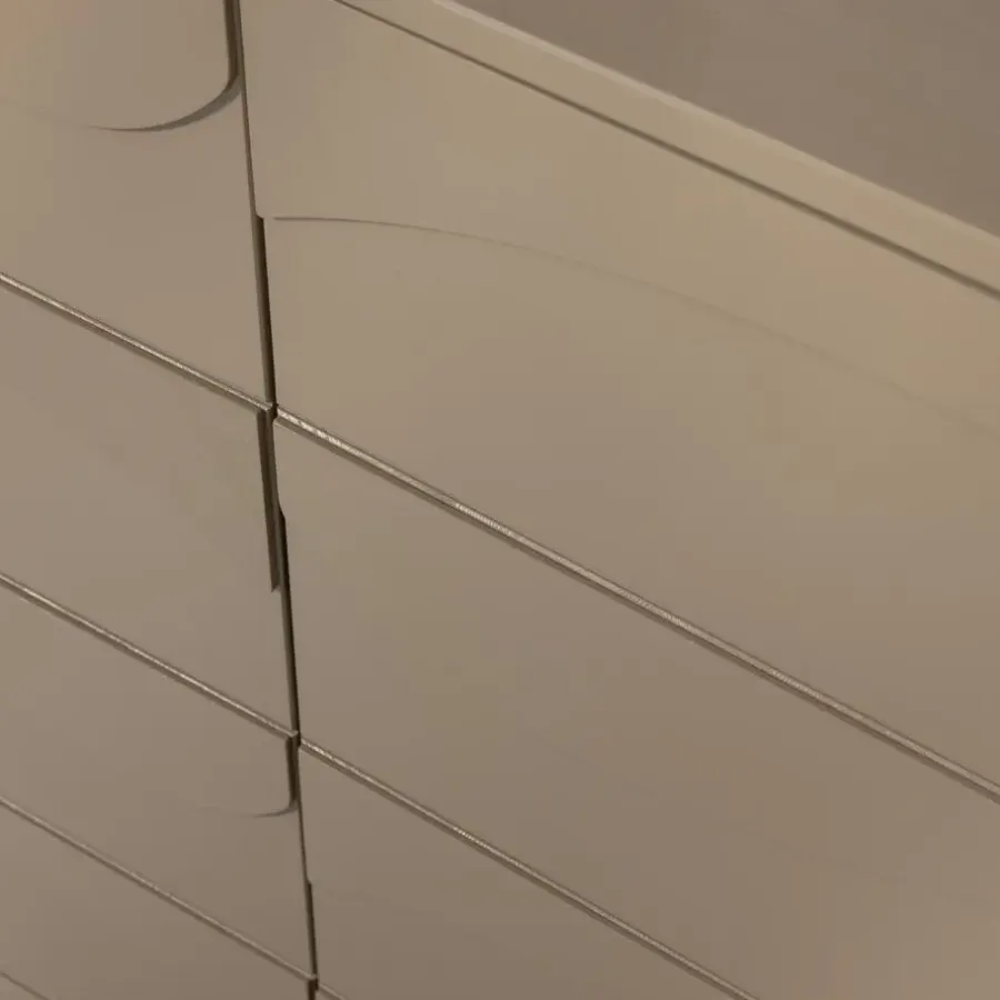 WOOOD Teo Kast - Grenenhout - Mud - 116x72x35