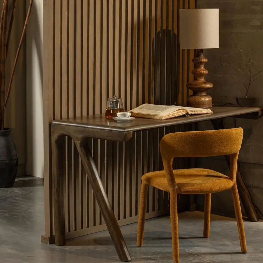 WOOOD Tug Bureau - Mango - Walnoot - 78x130x60