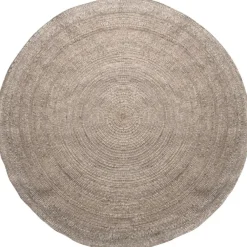 WOOOD Utopia Vloerkleed - Wol/Katoen - Naturel - 1x200x200