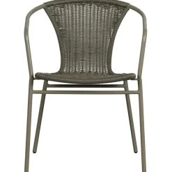 Tuinstoelen-WOOOD Weston Stoelen Buiten - Rattan/Metaal - Jungle - Set van 4