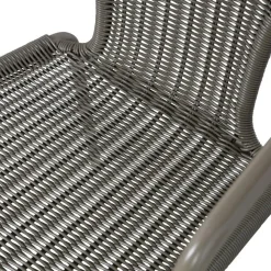 Tuinstoelen-WOOOD Weston Stoelen Buiten - Rattan/Metaal - Jungle - Set van 4