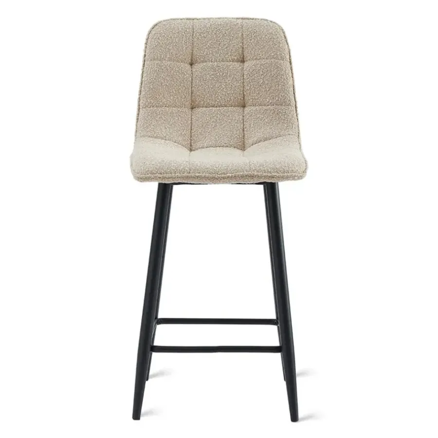 HomeMixx 2x Barkruk Yerevan - Bouclé Taupe