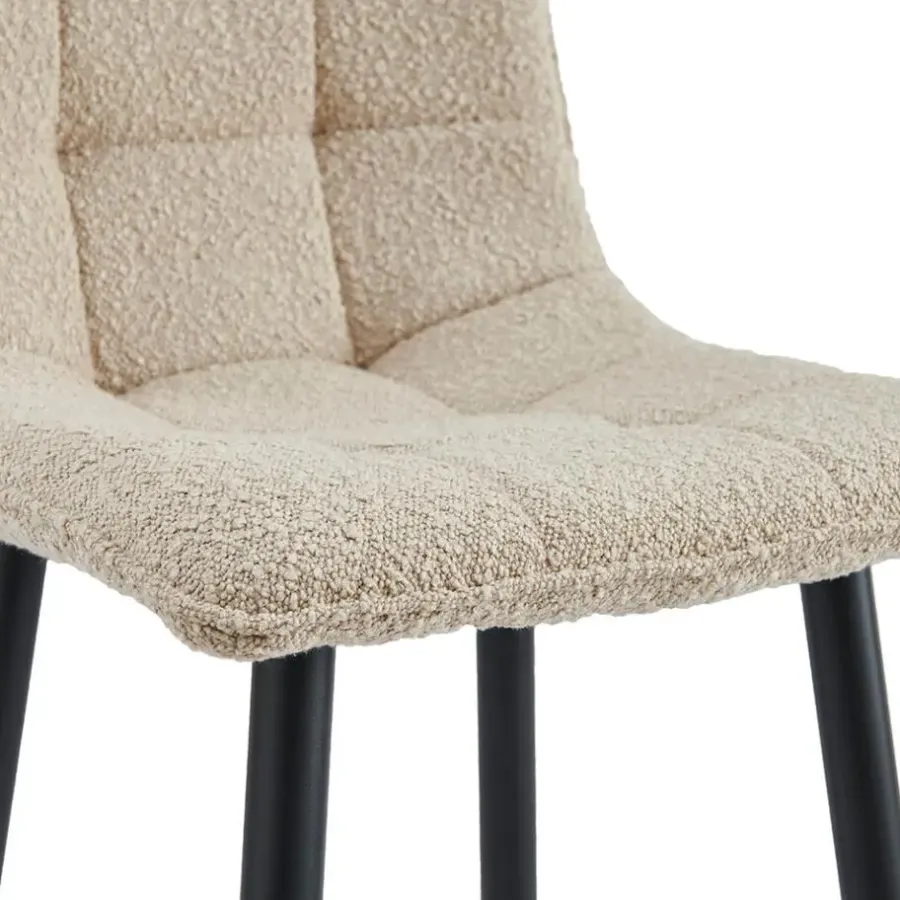HomeMixx 2x Barkruk Yerevan - Bouclé Taupe