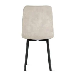 HomeMixx 2x Eetkamerstoel Minsk Fluweel Beige