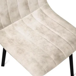 HomeMixx 2x Eetkamerstoel Minsk Fluweel Beige