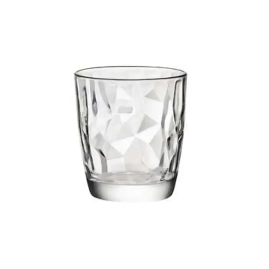 Waterglazen-Bormioli Rocco 3x Stuks tumbler waterglazen/sapglazen Diamond 305 ml