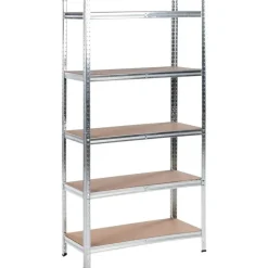 Stellingkasten-Leen Bakker XITTA - Stellingkast set van 2 - Zilver - Staal