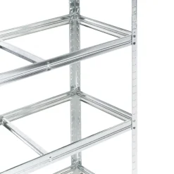 Stellingkasten-Leen Bakker XITTA - Stellingkast set van 2 - Zilver - Staal