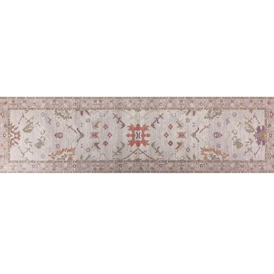Beliani YANOBA - Loper - Beige - 80 x 300 cm - Katoen