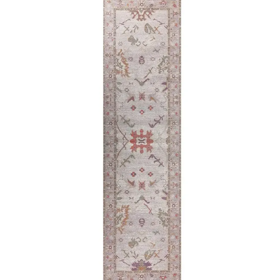 Beliani YANOBA - Loper - Beige - 80 x 300 cm - Katoen