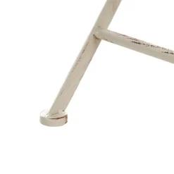 Bistro- & Balkonsets-Leen Bakker YAVIZA - Set van 2 tuinstoelen - Lichtbeige - IJzer