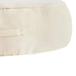 Leen Bakker YULLE - Poef - Lichtbeige - Fluweel