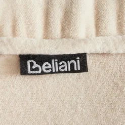 Leen Bakker YULLE - Poef - Lichtbeige - Fluweel