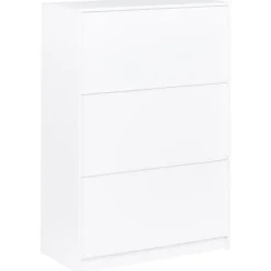 Boekenkasten|Boekenkasten-Leen Bakker ZEHNA - Boekenkast 3 planken - Wit - 80 x 40 cm - Vezelplaat