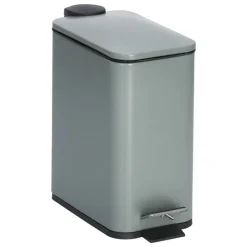 Prullenbakken-Zeller Prullenbak/pedaalemmer - metaal/kunststof - 5L - soft close