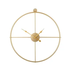 Beliani ZUCHWIL - Wandklok - Goud - IJzer