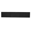 StarFurn Zwevend Tv-meubel Zwart Hout - 160x35x30cm - Madison